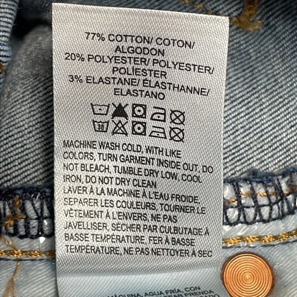 NWOT Lucky Brand Uni Fit High Rise Skinny Jeans 1 (24) A - Picture 14 of 16